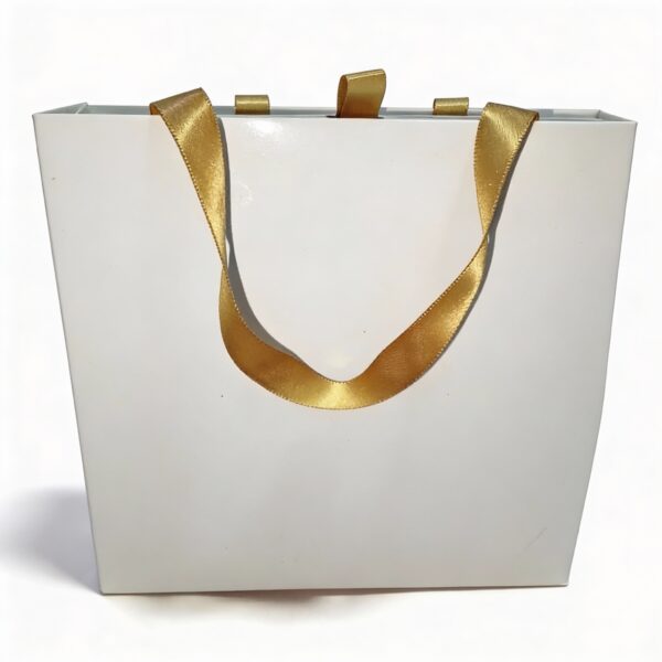 Premium Gift Bag with Gold Handles – Elegant 4×18×18 cm