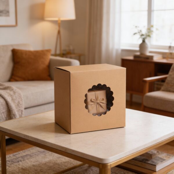 Cartoon Gift Box 13×13×13 cm – Cute Decorative Storage & Packaging Box - Image 2