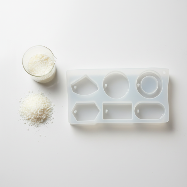 6-Cavity Silicone Mold for Wax Melts. Flexible Non-Stick Mold for DIY Wax & Crafts - Image 2