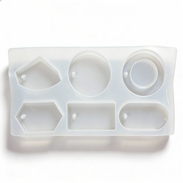 6-Cavity Silicone Mold for Wax Melts. Flexible Non-Stick Mold for DIY Wax & Crafts