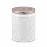 Jars with Lids, 200g Heat Resistant Candle Making Containers, Decorative Spice Herb Wax Holders, 7×9 cm.