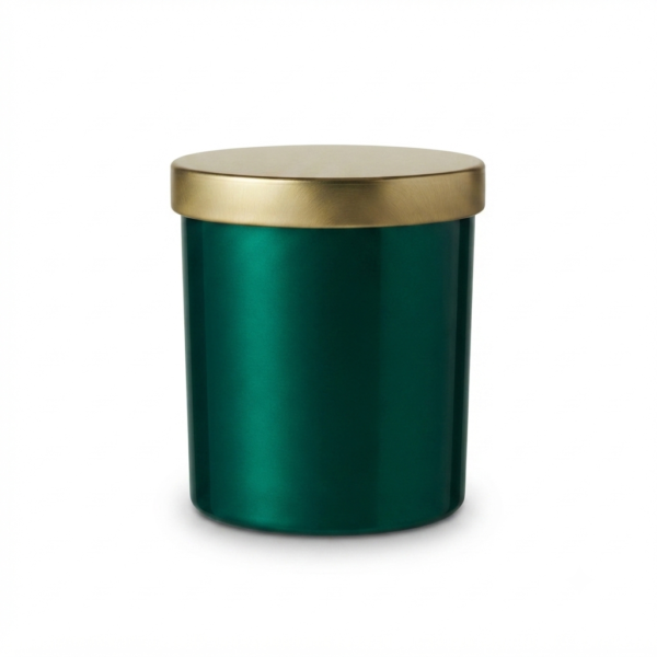 Jars with Lids, 150g Heat Resistant Candle Making Containers, Decorative Spice Herb Wax Holders, 7×8 cm.