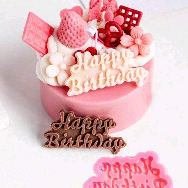 Small Happy Birthday Cake
