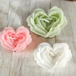 Heart rose template