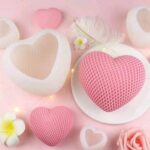 Large wool heart template