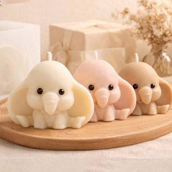 Silicone elephant base mold