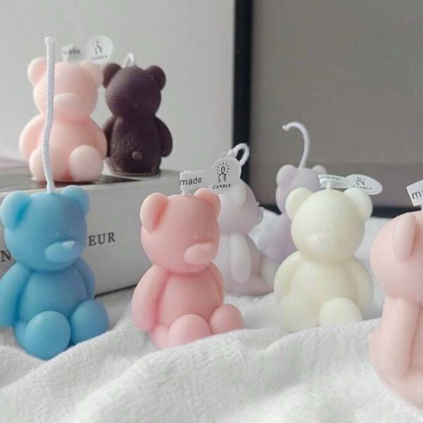 Small plain teddy bear template