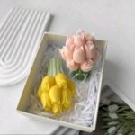 Tulip bouquet template