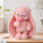 Heart mask rabbit mold