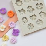 Template of 11 decorative flowers