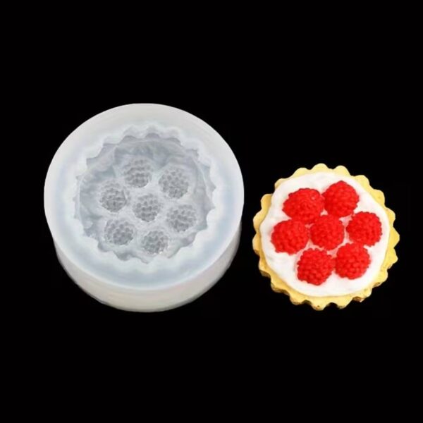 Blueberry tart mold
