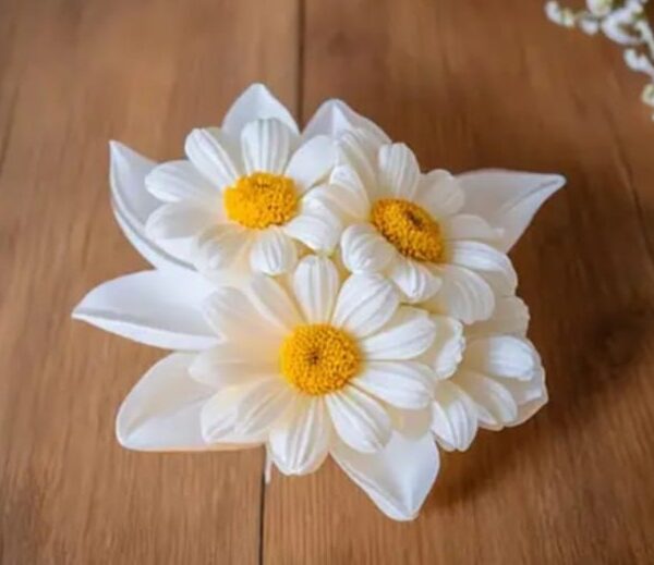Assembled sunflower mold