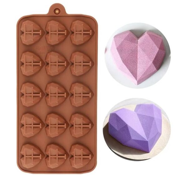 Hearts jewels template